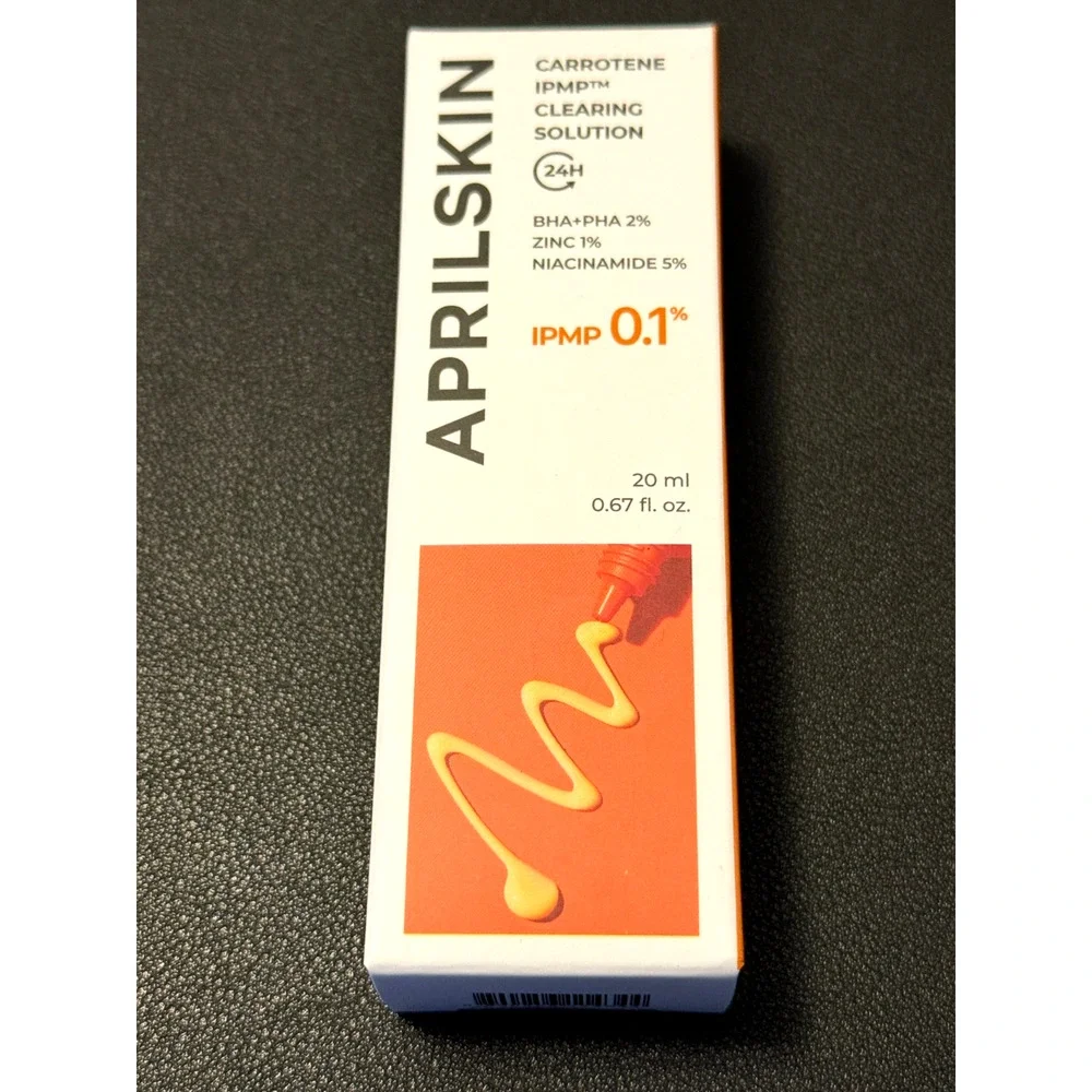 APRILSKIN Carrotene IPMP™ Clearing Solution 20ml 0.67fl.oz. Brand New Unopened